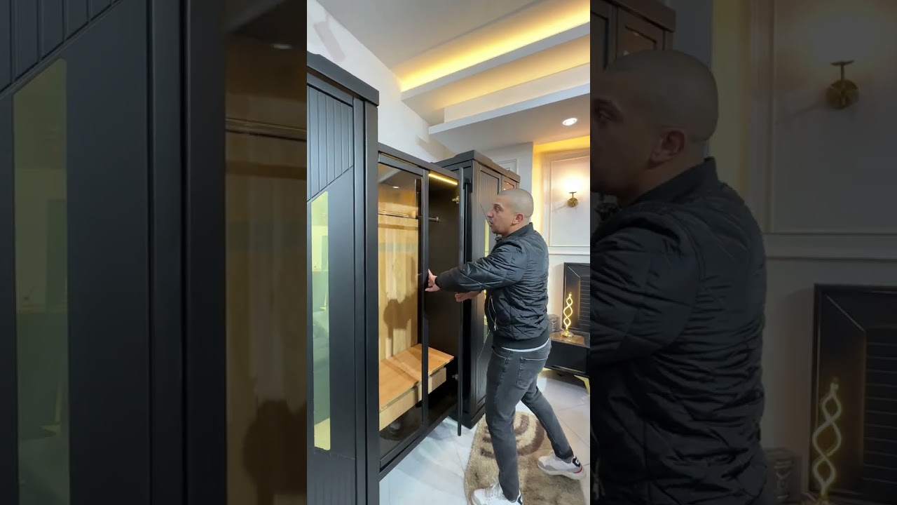 غرفة نوم مودال Castel noirخشب احمر 💯