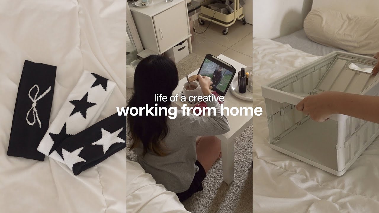 Работаю из дома, занимаюсь творчеством 💻