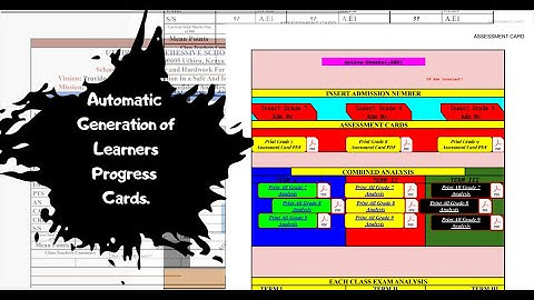 Automation of School Learners Progress Record, Stream Analysis and Class