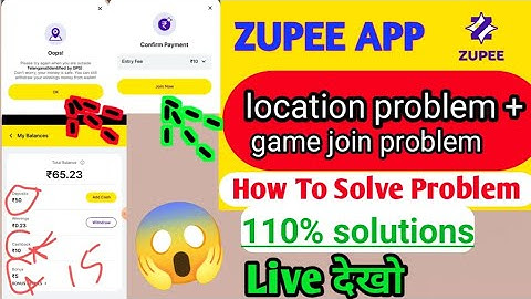 how to solve zupee location problem | zupee location problem 2023 | zupee location problem solve