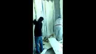 Icynene Classic Max wall application