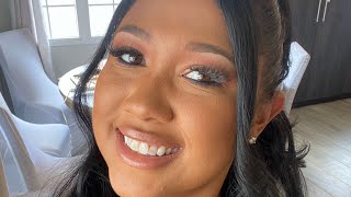 Soft Glam Maid of Honor Makeup | Bridal Party Transformation  screenshot 5