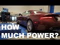 Dyno Performance Test of a Stock Aston Martin DB9 V12