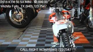 2016 KTM 50 SX MINI SX MINI for sale in Wichita Falls, TX 76