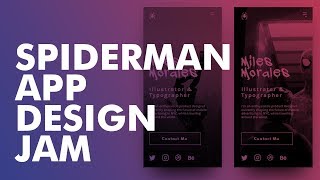Spiderman App Design Jam screenshot 4