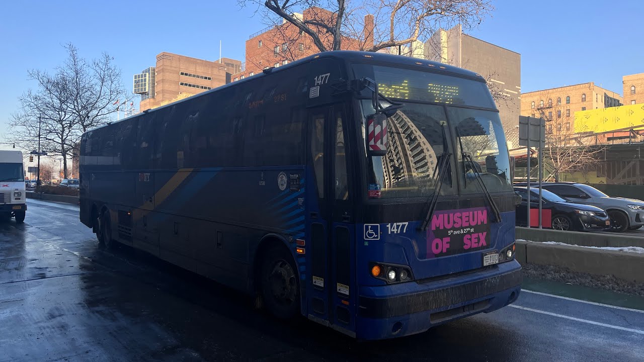 60 FPS 2026: MTA Bus Company: Riding On-Board 2021 Prevost X3-45 #1477 On The BxM4