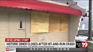 Historic Cleveland diner closes after hit-and-run crash