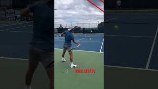 N. Lagaev Training For M25 in Laval - 💪🏼🎾👍 #tennis #tennisplayer