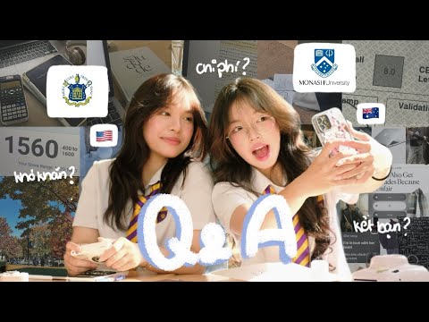 Q&A du học sinh Úc & Mỹ (eng ver) | tâm sự sau 1 năm du học | chii ngáo