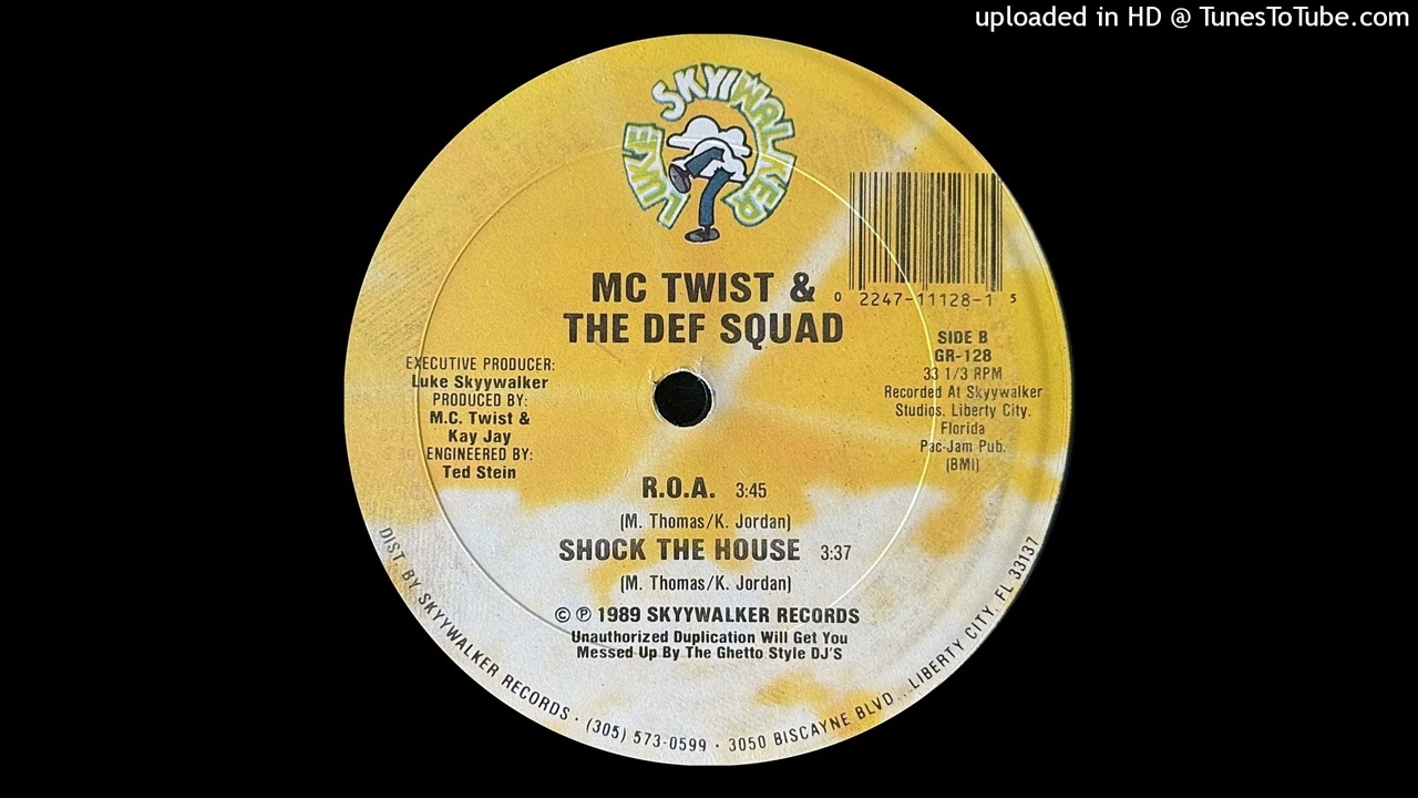 MC Twist And The Def Squad - R.O.A. (Luke Skyywalker Records 1989)