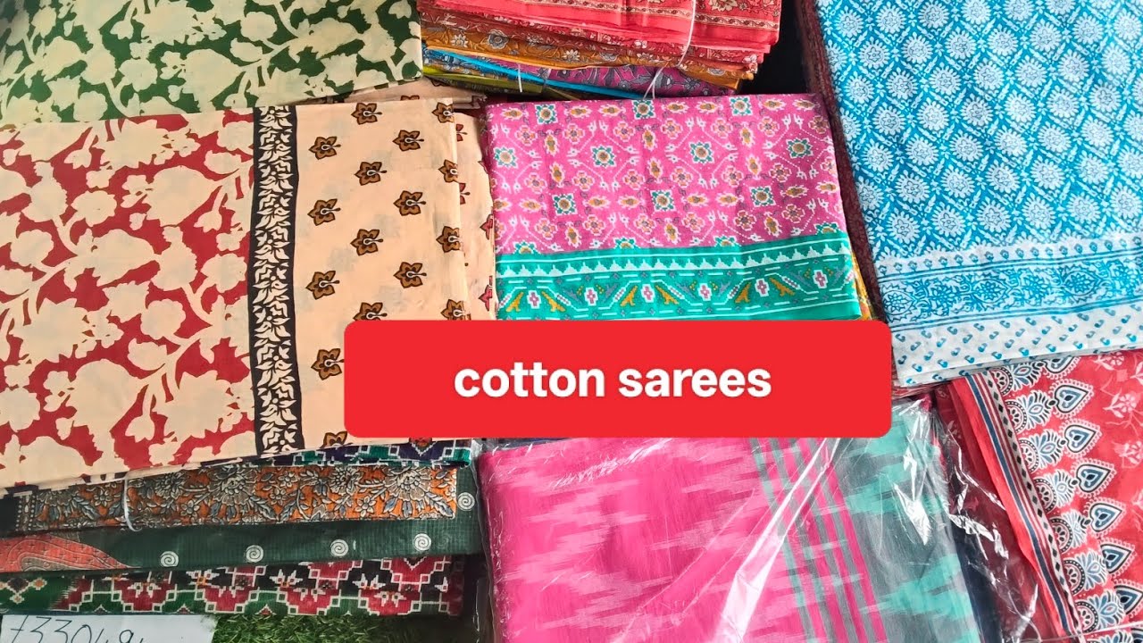💥👌Summer cotton sarees collections wholesale price @sareessaga25 #saree #cotton 