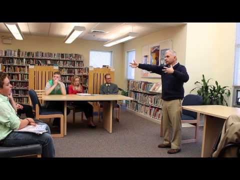 Senator Jack Reed and Congressman Jim Langevin visit the Block island School