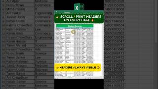 Stop Losing Headers in Excel 😲 | Freeze Panes Tutorial