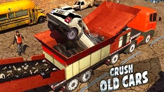 Monster Car Crusher Crane 2k17 - Android Gameplay HD screenshot 5