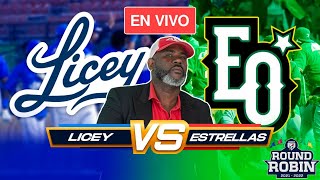 LICEY vs ESTRELLAS / ROUND ROBIN / EN PELOTA CON EL ROBLE