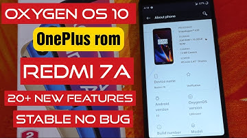 Redmi 7a oxygen os 10#oxygen os #oneplus custom rom #redmi 7a #custom rom #oxygen os custom rom #mi