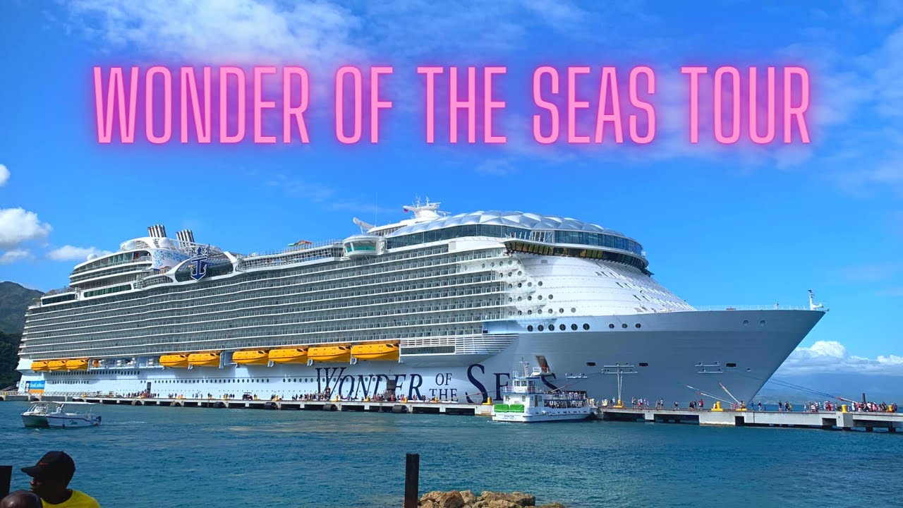 Wonder of the Seas Tour | Biggest Cruise Ship in the World | Royal ...