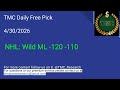 TMC Daily Picks -  Thirsty Thursday!