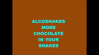 Alcoshakes Premium Luxury Shakes. More Chocolate In This Brand Of Milkshakes Than Any Other.