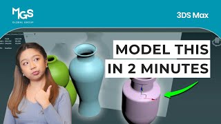 Famous Lathe Modifier Tutorial in 3DS Max Profile