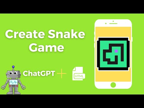 How To Create Game using ChatGPT | Snake Game in HTML