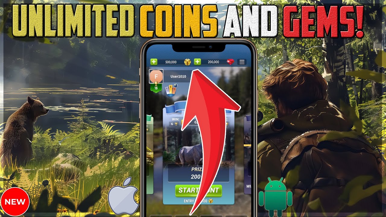 Watch Hunting Sniper Hack/Mod Apk - How I Got Unlimited Gems and Coins in Hunting Sniper (iOS, Android) on YouTube Watch Hunting Sniper Hack/Mod Apk - How I Got Unlimited Gems and Coins in Hunting Sniper (iOS, Android) on YouTube