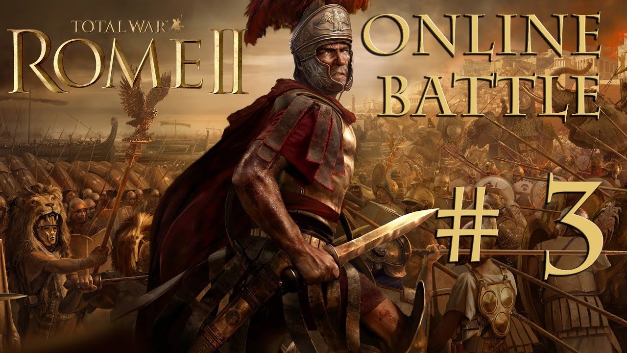 Total War Rome 2 Online Live Battle 3 Macedonia vs Sparta I