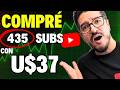 COMPRÉ 435 SUSCRIPTORES *REALES* por U$ 37 DÓLARES Y ESTO SUCEDIÓ... Mp3 Song
