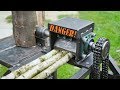 Wood chipper  log splitter  build