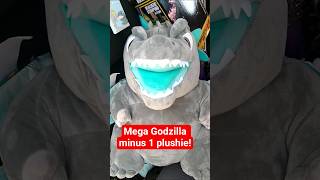 2 ft tall godzilla minus 1 plushie!#trending #godzilla #plush #shorts #cute