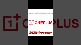 OnePlus Logo Evolution Historical Logos #shorts #oneplus #oneplusnord #android #technology