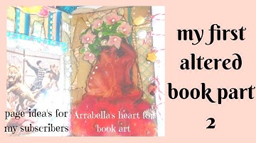 altered book part 2 inspiration, idea