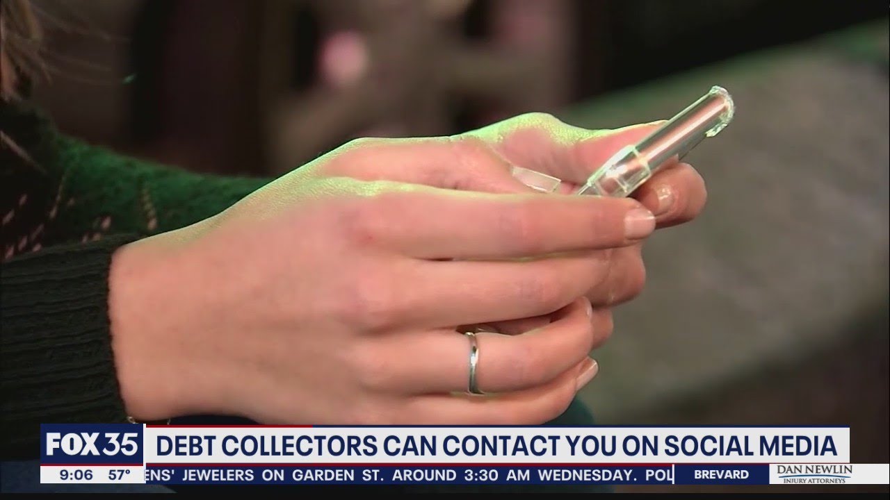 Debt collectors can contact you on social media