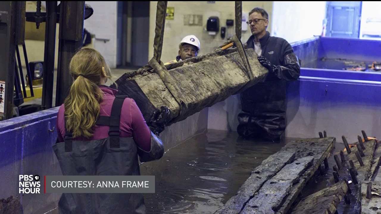 Old buried ships unearth this city's seafaring past