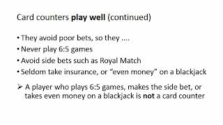 Casino Managers: How to Identify Card Counters (without counting cards yourself)