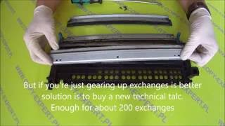 Replacement Minolta Bizhub 250 Drum Blade Developer Corona Tutorial Guide