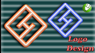 The EASY Way to Create AMAZING 3D Metallic Text logo and background with CorelDRAW