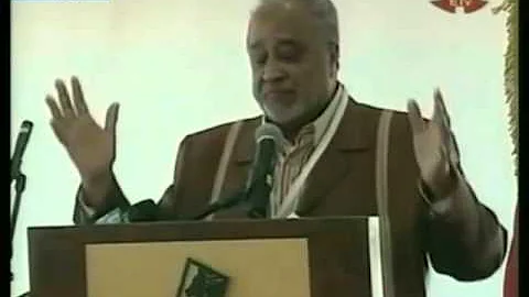 Al-Amoudi speaks at the inauguration of his new Ce...