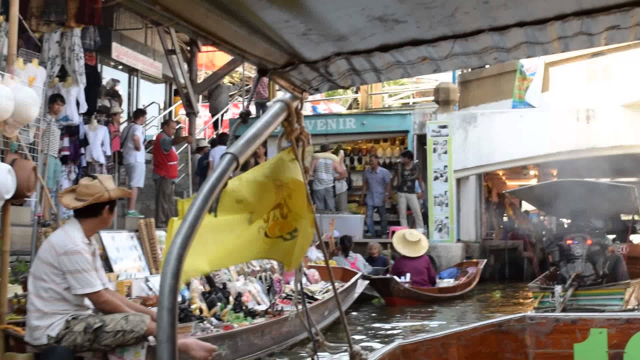 Mercado Flotante Bangkok, Tailandia 2014 - Manuel Marin V - YouTube manuel marin