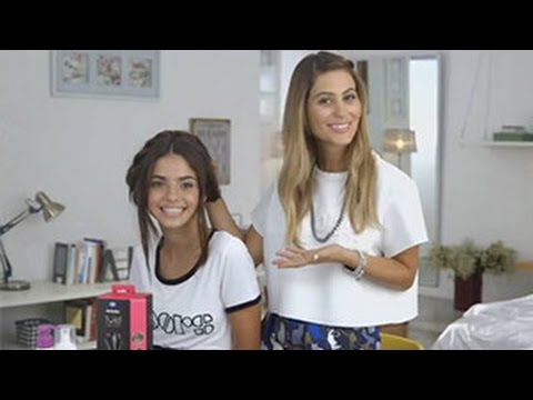 איך ליצור כתר צמות עם טוויסט סיקרט 