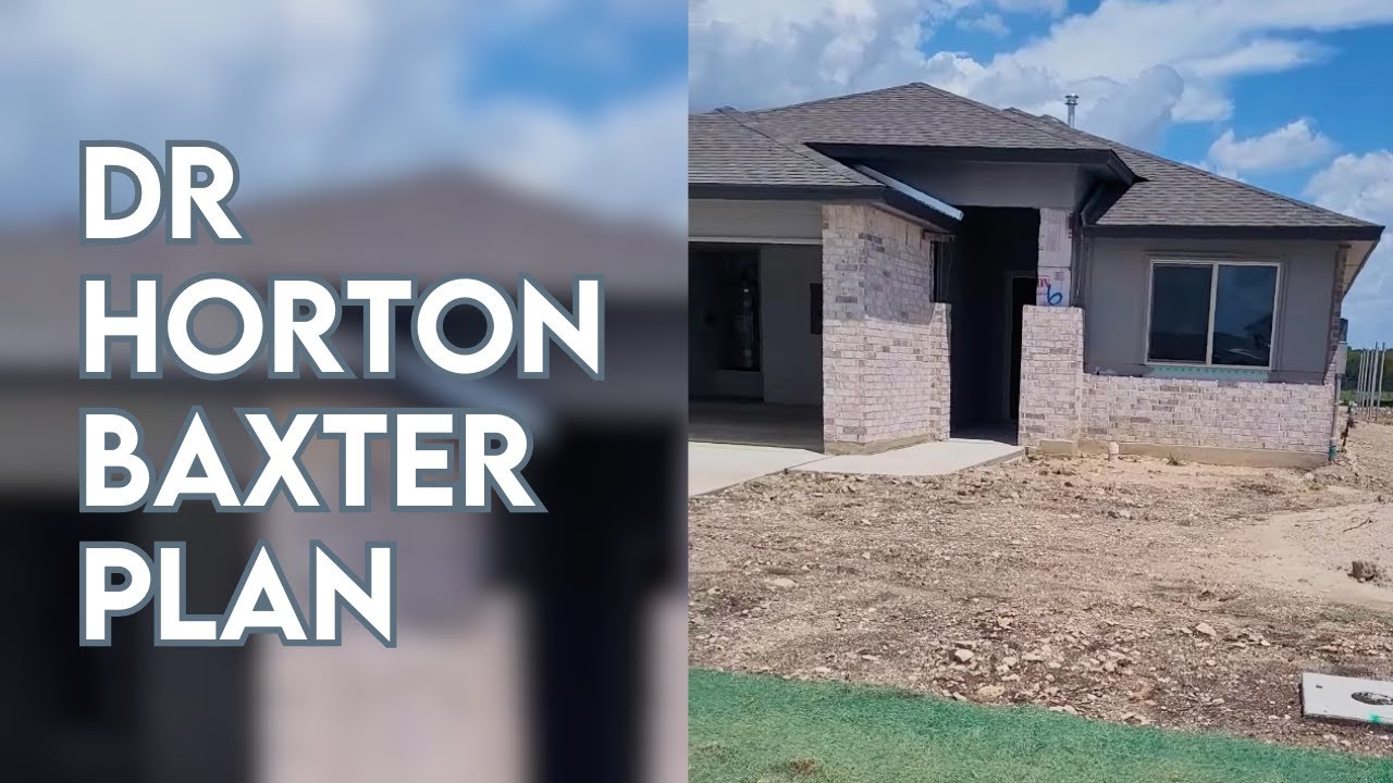 DR Horton Baxter Plan | New Construction Home in Georgetown, Texas | Tres Tierras