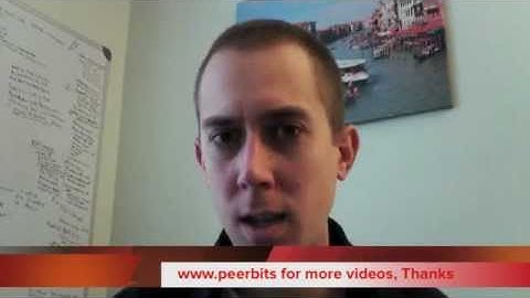 Ryan Whiteside Speaking about Peerbits : iPhone 5 & iPad Mini Application Development Company