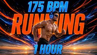 🏃 175 BPM Running Music | 1 Hour Workout Mix 🔥 Cardio & Marathon Playlist