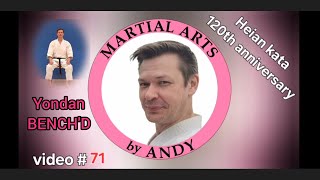 Heian 120 kata challenge, episode 71/120, Benched Heian Yondan