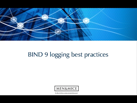 BIND 9 logging best practices