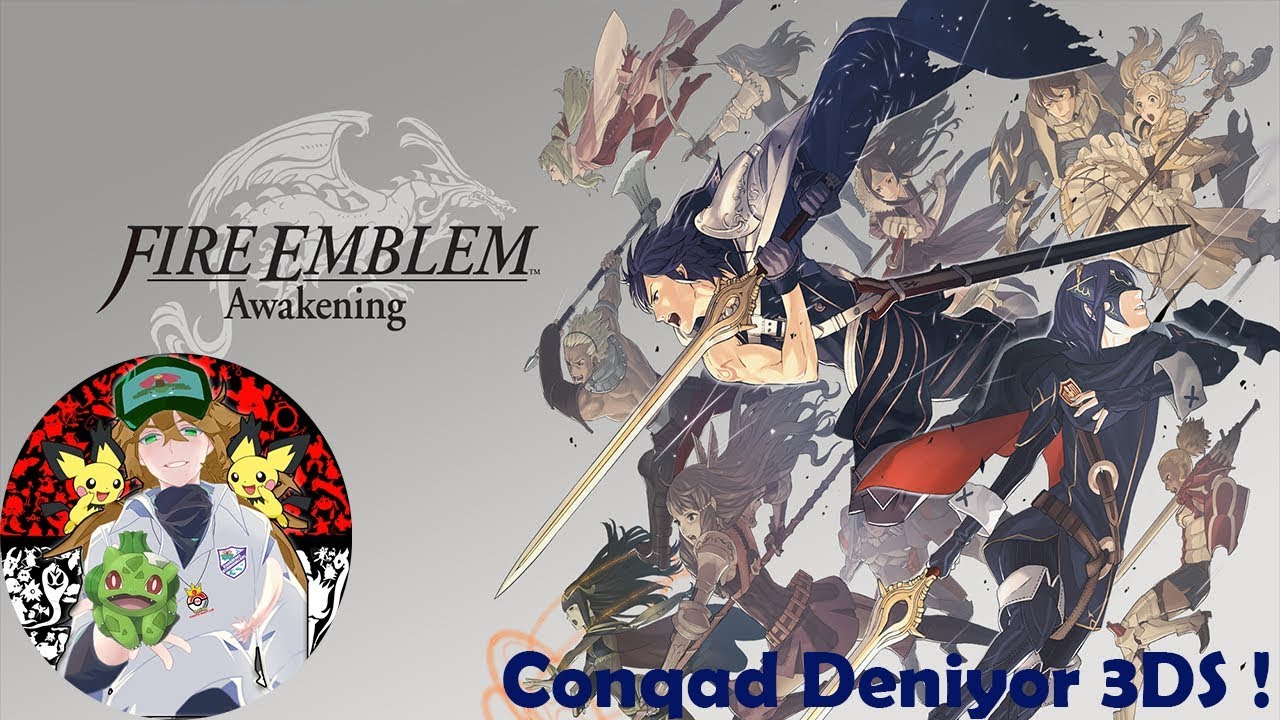 Fire Emblem Awakening Nintendo 3ds Türkçe İlk Bakış Conqad Deniyor!
