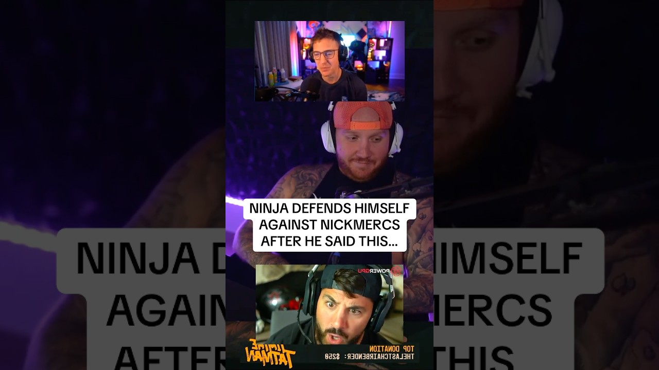 Nickmercs и Ninja вступают в ОГРОМНУЮ ссору из-за 