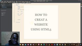 How to create a website using HTML and BRACKETS