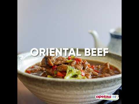 Oriental Beef Recipe - video from Apetito HFS