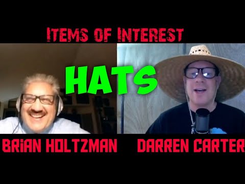 Brian Holtzman | Hats and Items Of Interest | Pocket Party Podcast | Darren Carter